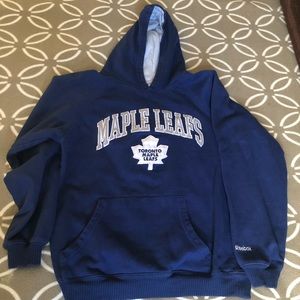 Maple Leafs blue hoodie